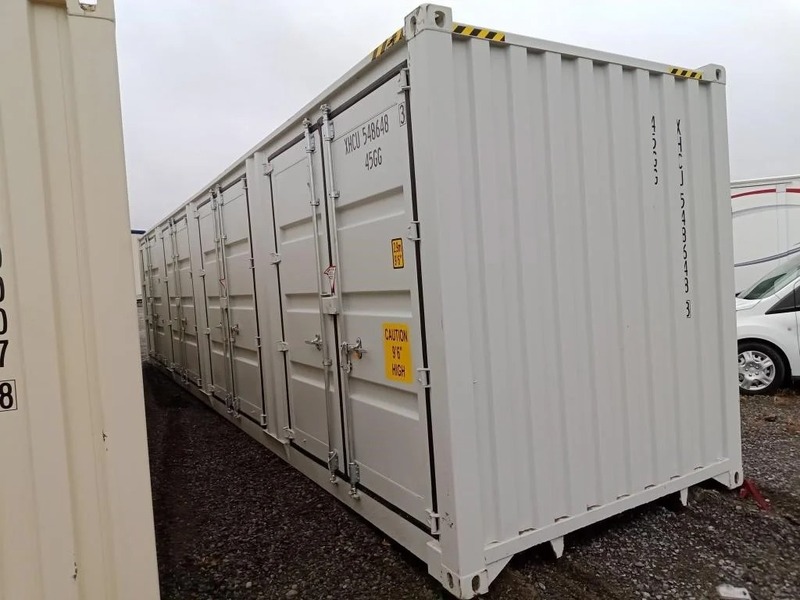 40' Shipping Container w/ Side Doors photo